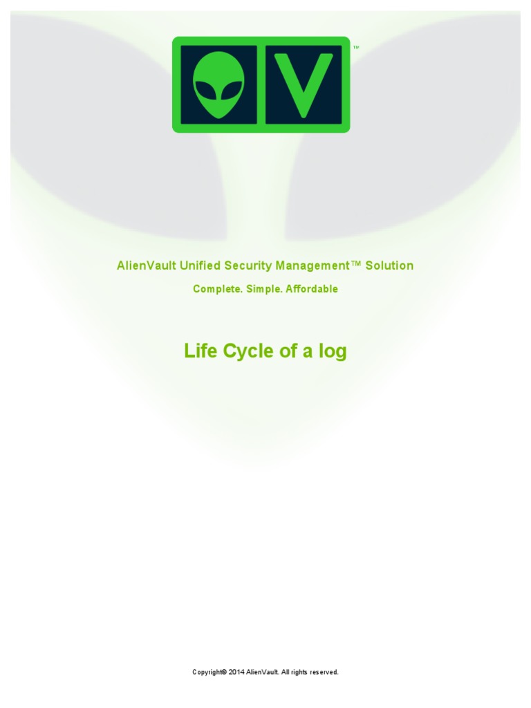 AlienVault Life Cycle of A Log | PDF | Port (Computer Networking ...
