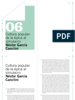GARCIA-CANCLINI-Cultura popular, de la epica al simulacro.pdf