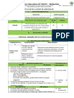 Sesión de Aprendizaje Elaboramos Infografia Proyecto de Aprendizaje