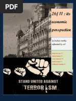 Download 2611 mumbai terror attack  a perspective of Indian economy by Siddharth Gandhi SN34417621 doc pdf