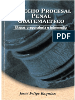 Derecho Procesal Penal Guatemalteco