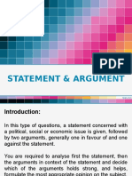 Statement Argument1ppt