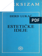 Đerđ Lukač - Ideje Za Marksističku Estetiku