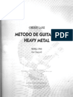 Metodo de Guitarra Heavy Metal