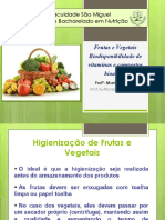 4 - Frutas e Vegetais - Biodisponibilidade de Vitaminas