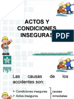 Actos y Condiciones Inseguras