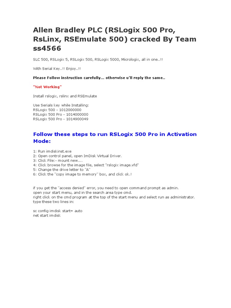 Allen Bradley Plc Guide Install Pdf