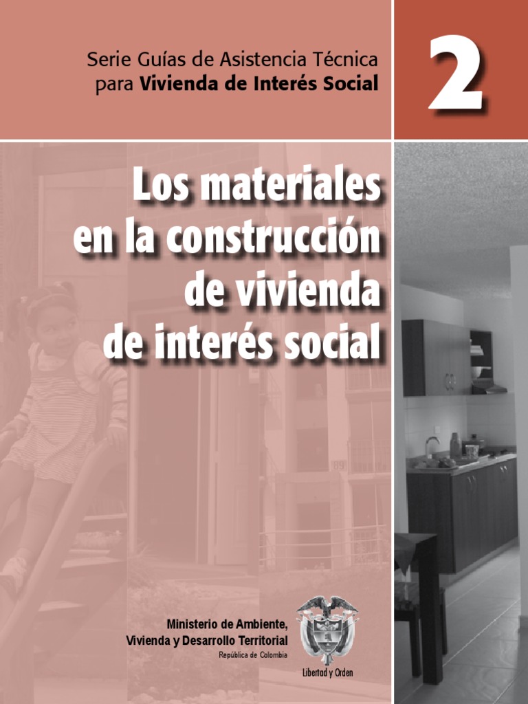Materiales en La Construccion de Viviendas de Interes Social PDF | PDF ...