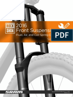 Rockshox Suspension Oil-Air Charts 2016