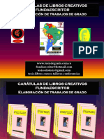 Carátulas de Libros Creativos Fundaescritor