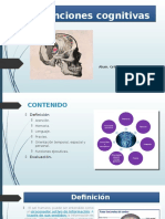 Funciones cognitivas - Envejecimiento