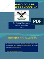 Fisiopatologia Del Pancreas Endocrino 2015