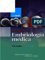 Embriología Médica-  Langman, 11° edición