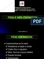 Fios e Nos Cirurgicos SUTURAS