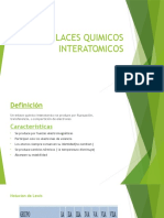 ENLACES QUIMICOS INTERATOMICOS