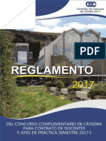 Reglamento Comision Catedra 2017 Una Puno