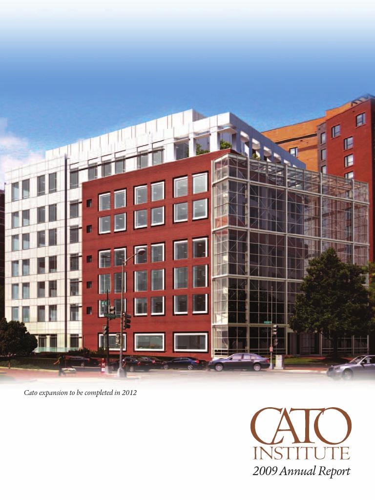 Cato Annual Report 2009 | PDF | Fannie Mae | Cato Institute