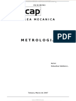 Manual Metrologia Pie Metro Instrumento Medicion Partes Componentes Tipos Resoluciones Precision Usos