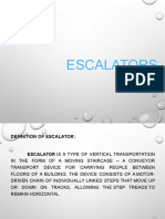 Escalators