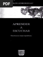 Lenkersdorf, Carlos Aprender A Escuchar