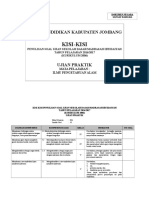 Kisi-Kisi Ujian Praktik Ipa SD Kurikulum 2006