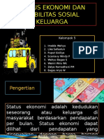 Status Ekonomi dan Mobilitas Sosial Keluarga