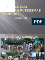 Dokumentasi Kegiatan Puskesmas Manding