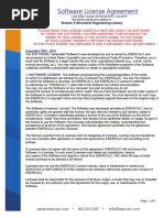 ENERCALC License Agreement