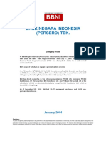 Bank Negara Indonesia (Persero) TBK.: January 2014