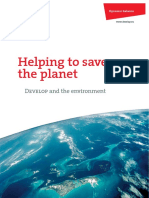 Helping To Save The Planet: Develop and The Environment