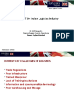 Effects of GST On Indian Logistics Industry PDF