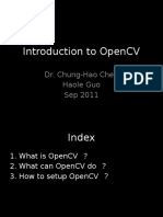 Introduction To OpenCV