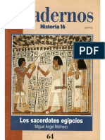 Cuadernos Historia 16, Nº 064 - Los Sacerdotes Egipcios