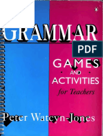 Grammar Games and Activities PDF