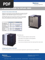 5 Min Guide HiPath 3800 - 15 - 07 - 11