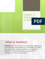 Chapter - 1 Introduction To Statistics