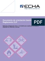Reglamento CLP - 1272-2008 Clasificación, Etiquetado y Envasado de Sustancias y Mezclas PDF