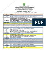 Calendario Academico 2014 2 Ead