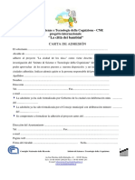 Documento de adhesión a la red CDN