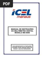 Manual Multimetro - MD-9000