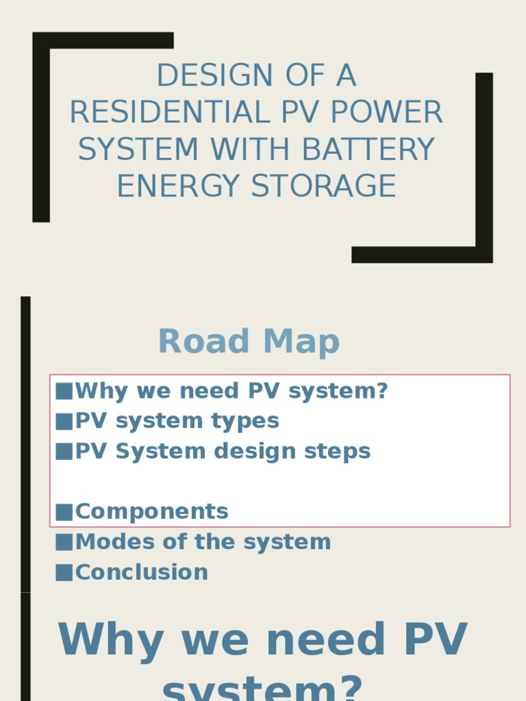 Residential PV System Design Guide | PDF | Photovoltaics | Photovoltaic ...