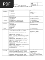 Guía Ejercicios Reconocer Partes de La Oración