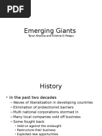 Emerging Giants Group 2