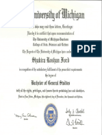 Uofm Degree