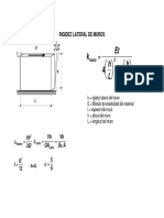 Rigidez Lateral de Muros PDF