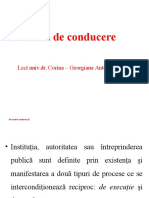 Procesul de Conducere