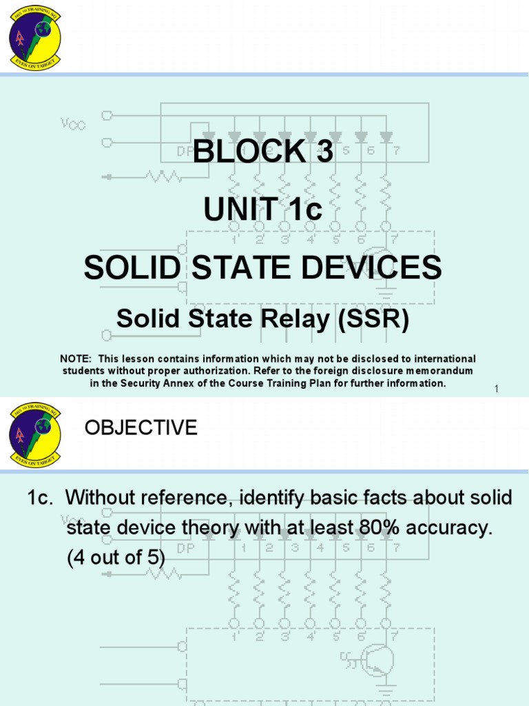 Solid State Relay Basics and Advantages | PDF | Relay | Electronics