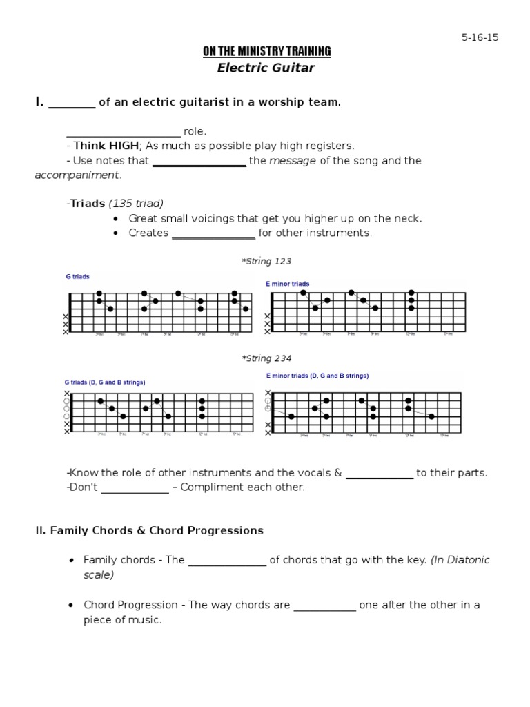 OMT Electric Guitar (Workbook) PDF