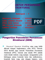 Regresi Untuk Persamaan Struktural