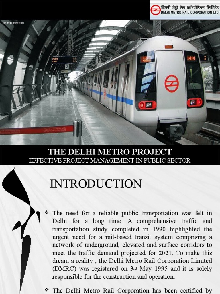 evaluation of public transport systems case study of delhi metro
